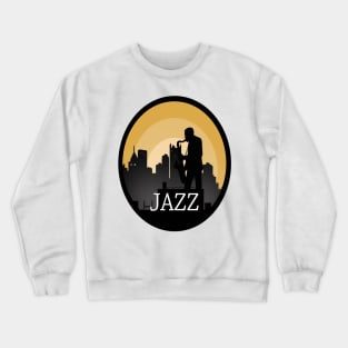 Saxophone Player Crewneck Sweatshirt